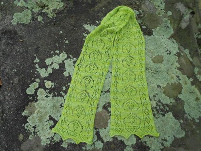 Shetland's Fairy Fern Scarf