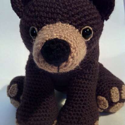Crochet Grizzly Bear pattern