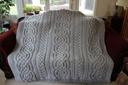 Large Irish Lullaby Blanket