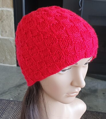 Kinsey - Family block stitch beanie