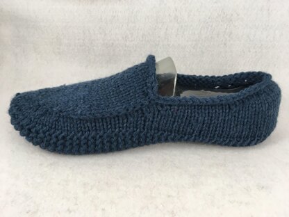 Mens Knit Loafer Slipper