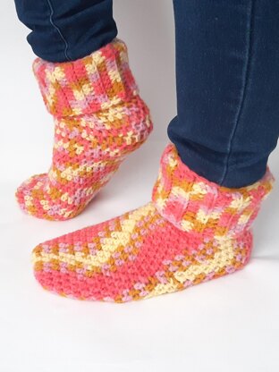 Super Simple Slipper Socks