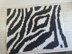 3in1 Safari Zebra Baby Blanket