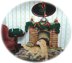 1:12th scale Christmas Wreath set