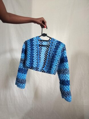 Festival Granny Square Cardigan