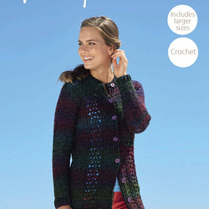 Cardigan in Hayfield Illusion - 8020 - Downloadable PDF