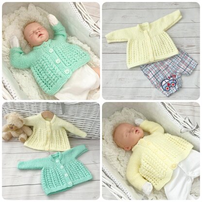 Baby Cardigan Knitting Pattern #702