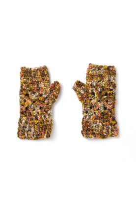 Granny Square Gloves in Schachenmayr Soraya - S9368