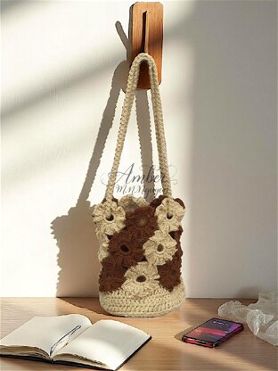 Amberweave Bloom Bucket Bag Crochet Pattern - Digital Download