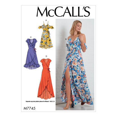 McCall's Misses' Dresses M7745 - Sewing Pattern