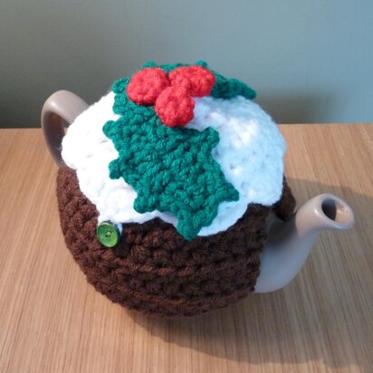 Christmas Pudding Teapot