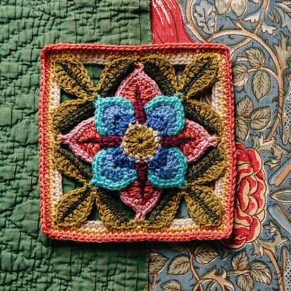 UK Merton Abbey Flower Motif - Spirit of Flora Collection