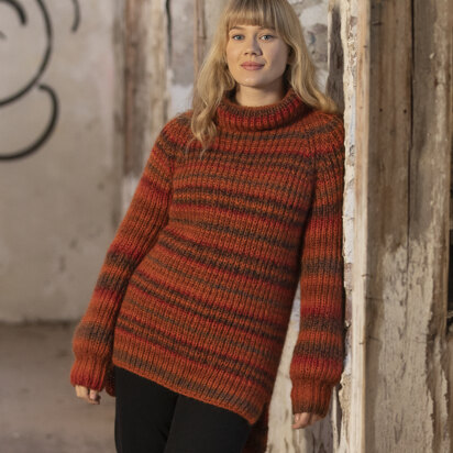 Amber Sweater in Viking of Norway Nordlys and Kid Silk - UK-2205-2 - Downloadable PDF