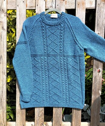 Brixham Gansey Raglan Sweater