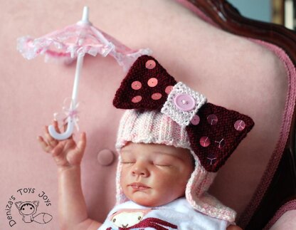 New Born Girl Baby Peruke Hat