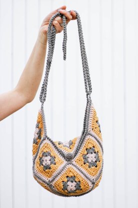 Halcyon Granny Square Bag