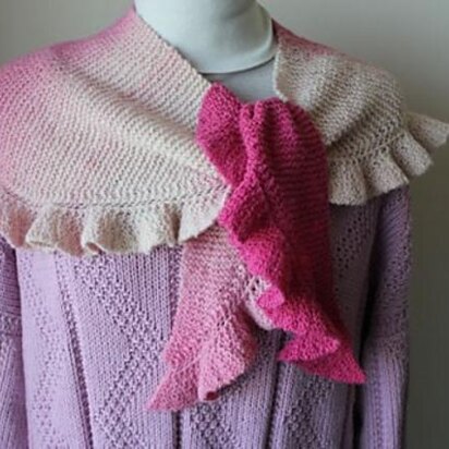 Bernadette Shawlette - knitting pattern
