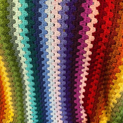 The Gradient Crochet Blanket