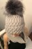 Ladies Mock Cable Hat & Cowl Aran Yarn