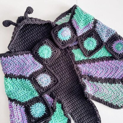 Hooded Butterfly Blanket