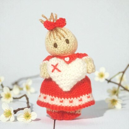 Valentine's Day Bitsy Baby Doll