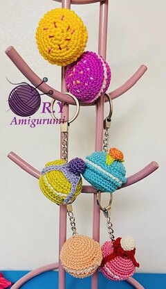 Amigurumi macaron