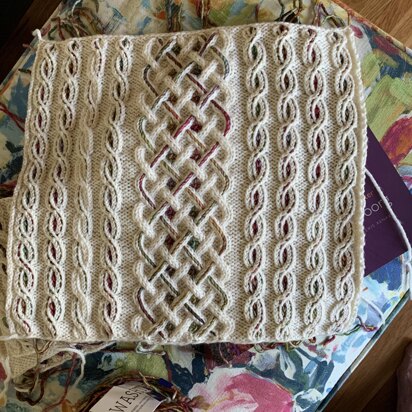 Cable Pillow Tutorial