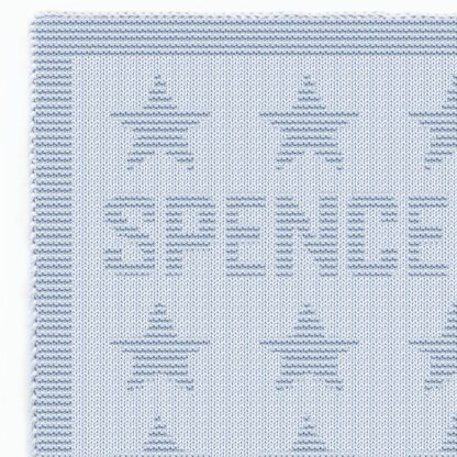 Knitting Pattern SPENCER knit chunky blanket Knit-Purl only with star motifs
