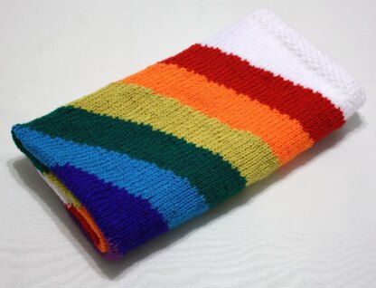 Susie's Rainbow baby blanket