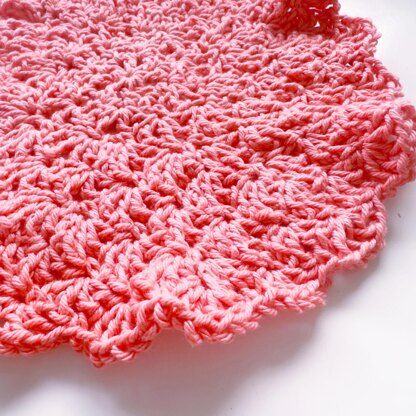 Pretty Peony Washcloth