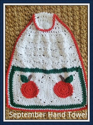 September Hanging Hand Towel