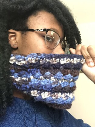 Blueberry Crumble Cowl