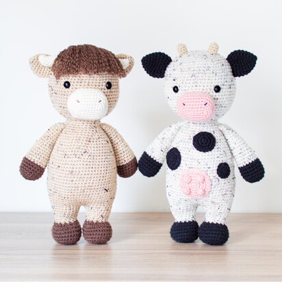 Pepper the Friendly Cow and Jack the Friendly Ox