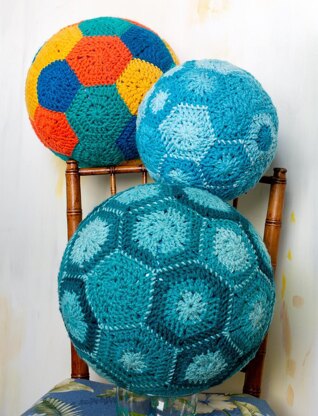 Hexie Patchwork Ball