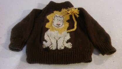 Lion ‘Roar’ jumper