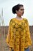 Sunflower crochet poncho tunic