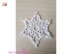 Christmas crochet snowflake 85