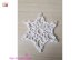 Christmas crochet snowflake 85