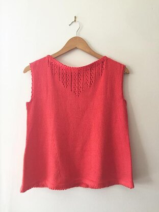 Marion Tee Knitting pattern by Cheryl Toy | LoveCrafts