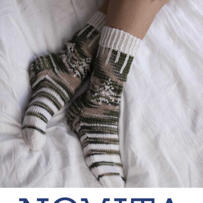 Spring in the Air Socks in Novita 7 Veljestä & 7 Veljestä Korpi - Downloadable PDF