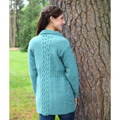Valley Yarns 388 Out of the Blue Cardigan