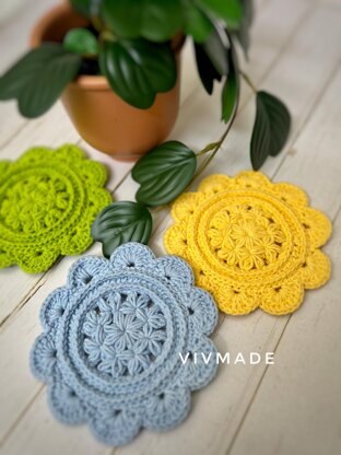 Daisy Coasters