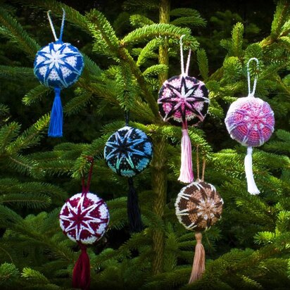 Mosaic Ball Ornaments