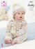 Baby Set in King Cole Comfort Cheeky Chunky - 5465 - Downloadable PDF