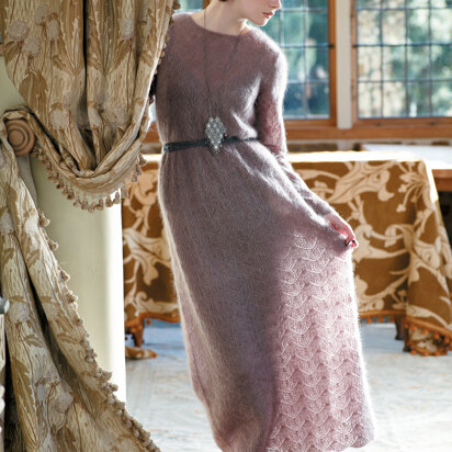 Melford Dress in Rowan Kidsilk Haze - ZM72-00052-ENPFRP - Downloadable PDF