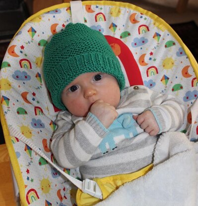 Jaspers Garter Stitch Stalk Beanie