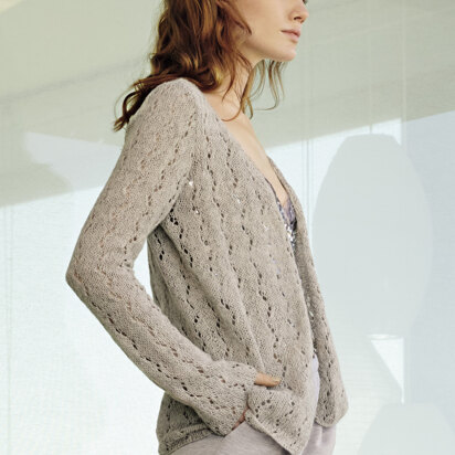 09 Cardigan in Lana Grossa Ecopuno - Downloadable PDF