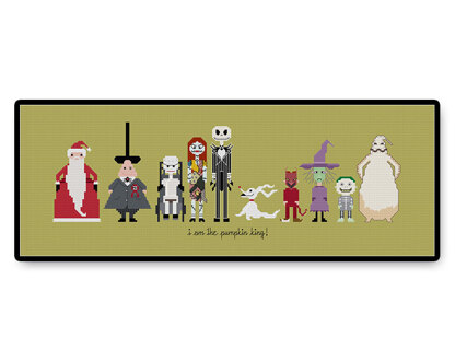 Nightmare Before Christmas - PDF Cross Stitch Pattern