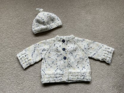 Cardigan for Kathryn & Hari’s new baby