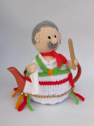 Morris Dancer Tea Cosy Knitting Pattern